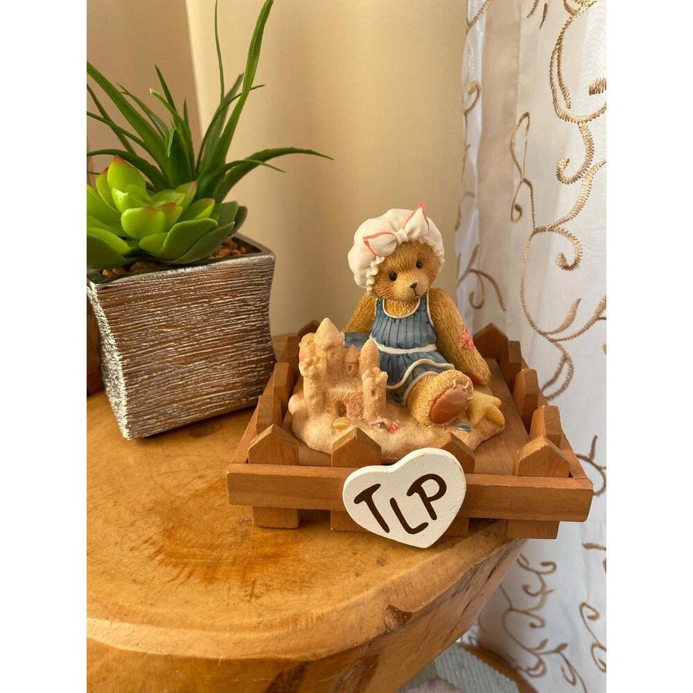 Cherished Teddies Sandy Figurine - "There's Room In My Sand Castle For You"